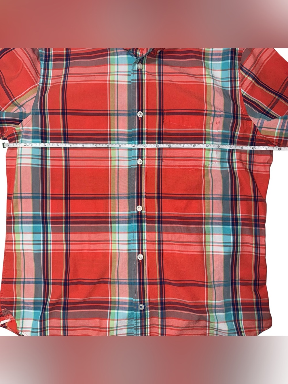 GAP (EUC) Men’s 100% Cotton Button Up, Size Large - Picture 5 of 8